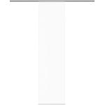 Weiße Home Wohnideen Schiebegardinen & Schiebevorhänge Rom aus Polyester halbdurchsichtig 