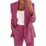 Yynuda Damen 2-teiliger Slim Fit Business Anzug (Blazer+Hose