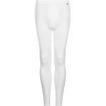 Weiße Klassische Huber Comfort Lange Unterhosen aus Baumwolle trocknergeeignet für Herren Größe XL Große Größen 