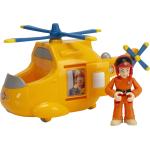 Simba Feuerwehrmann Sam Feuerwehr Spielzeughubschrauber aus Kunststoff für 3 bis 5 Jahre 