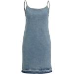 Blaue Ärmellose HUGO BOSS BOSS Mini Partykleider aus Baumwolle für Damen Größe S 