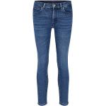 Reduzierte Marineblaue HUGO BOSS HUGO Skinny Jeans aus Elastan für Damen Größe XS 