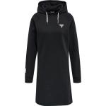 Schwarze Langärmelige Hummel Winterkleider aus Baumwolle für Damen Größe XS 