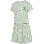 Grüne Kurzärmelige Hummel Kinderkleider aus Jersey Größe 140 