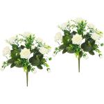 Weiße 28 cm Vasen & Blumenvasen Rosen 