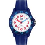 10 Bar wasserdichte Wasserdichte Ice Watch Armbanduhren Hai aus Silikon mit Mineralglas-Uhrenglas mit Armband 