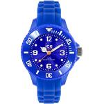 Blaue 10 Bar wasserdichte Ice Watch Kinderarmbanduhren aus Kunststoff mit Silikonarmband 