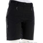 Reduzierte Schwarze Icepeak Beaufort Stretch-Shorts aus Elastan für Damen Größe L 