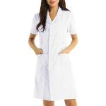 Weiße Krankenschwester Kostüme Handwäsche für Damen Größe L 