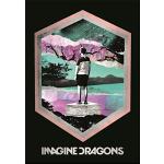 Imagine Dragons Flagge / Fahne / Posterflag Framed