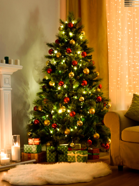 Dekoleuchte Lichterkette Weihnachtsbaum