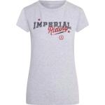 Graue T-Shirts mit Pailletten für Damen Größe XL 