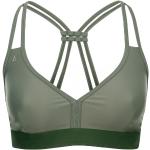 Olivgrüne Bikini Tops aus Elastan für Damen Größe XXL 