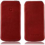 Rote Elegante iPhone 5/5S Hüllen Art: Handytaschen aus Rindsleder 