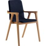 Reduzierte Blaue Inosign Sitzmöbel aus Massivholz mit Armlehne 1 Teil 