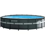 Dunkelgrau Intex Ultra-Frame Poolfolien 