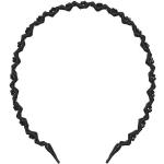 Schwarze Haarreifen aus Nylon 