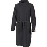 Reduzierte Schwarze Langärmelige Winterkleider aus Wolle für Damen Größe M 