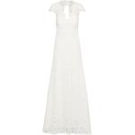 Weiße Ärmellose Ivy Oak V-Ausschnitt Brautkleider & Hochzeitskleider aus Baumwolle für Damen Größe XS zur Hochzeit 
