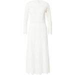 Weiße Langärmelige Ivy Oak Winterkleider aus Baumwolle für Damen Größe XS 