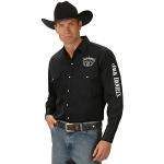 Jack Daniels Hemd Westernhemd Shirt JD01 Black (XL)