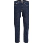 Blaue Loose Fit Jack & Jones High Waist Jeans aus Denim für Herren Weite 28, Länge 32 