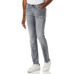 Reduzierte Graue Jack & Jones Slim Jeans aus Denim für Herren Weite 31, Länge 32 