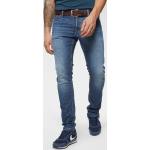 Reduzierte Blaue Jack & Jones Slim Jeans aus Baumwollmischung für Herren Größe XL 