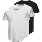 Reduzierte Klassische Jack & Jones T-Shirts aus Baumwolle für Herren Größe XL 3 Teile 