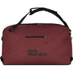 Rote Jack Wolfskin Nachhaltige Reisetaschen 65 l aus Kunstfaser 