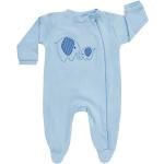 Blaue Jacky Kinderpyjamas & Kinderschlafanzüge Tiere aus Baumwolle für Babys Größe 68 1 Teil 