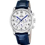 Blaue Jaguar Watches Herrenarmbanduhren aus Edelstahl mit Chronograph-Zifferblatt 