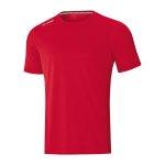 Rote Kurzärmelige Jako Running Kinder-T-Shirts aus Polyester 