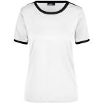 Weiße James & Nicholson T-Shirts für Damen Größe XXL 