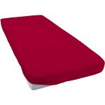 Rote Janine Spannbettlaken & Spannbetttücher aus Jersey 100x190 cm 1 Teil 
