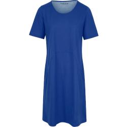 Jersey-Kleid 1/2-Arm Green Cotton blau
