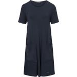 Marineblaue Looxent Nachhaltige Abendkleider & festliche Kleider mit Glitzer aus Jersey maschinenwaschbar für Damen Größe XL 