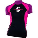 Schwarze Kurzärmelige Scubapro Surfshirts aus Elastan für Damen Größe XS 