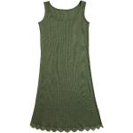 Olivgrüne Joha Damenkleider aus Wolle Größe S 