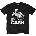 Johnny Cash T-Shirts aus Baumwolle für Herren Größe S 