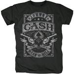 Johnny Cash T-Shirts für Herren Größe XXL 