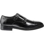 Schwarze Elegante Joop! Anzugschuhe aus Nappaleder für Herren Größe 43 mit Absatzhöhe bis 3cm 