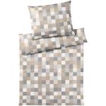 Beige Joop! Mosaik Bettwäsche Sets & Bettwäsche-Garnituren Deutschland aus Mako Satin 140x220 cm 