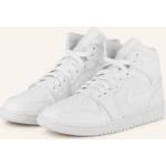 Reduzierte Weiße Nike Air Jordan 1 Hohe Sneaker für Damen 