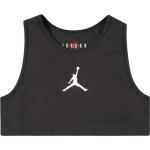 Schwarze Nike Jordan Kindersportunterwäsche aus Jersey für Mädchen Größe 122 