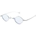 Reduzierte Silberne Ovale Herrensonnenbrillen Einheitsgröße 