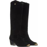 Just Cavalli Boots & Stiefeletten - Fondo Meari Dis. W41B Shoes - Gr. 39 (EU) - in Schwarz - für Damen - aus Kunstleder & Gummi & Leder & aufgeraut - Gr. 39 (EU)