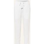 Weiße Juvia Damenjogginghosen aus Baumwolle Größe XS 