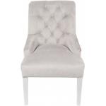 JV Möbel Moderne Chesterfield-Stühle 6х mit Textilpolsterung