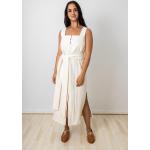 Cremefarbene Elegante Brautkleider & Hochzeitskleider aus Elastan für Damen Größe S zur Hochzeit 